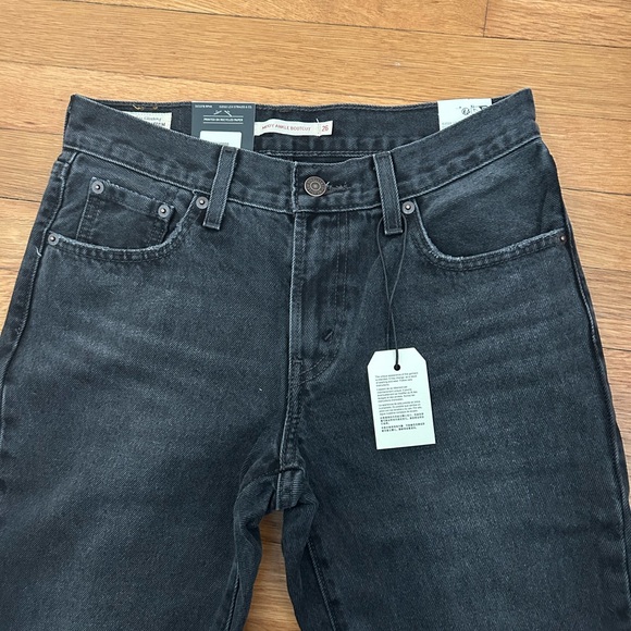 Levi black middy bootcut jeans 👖 - Picture 5 of 7